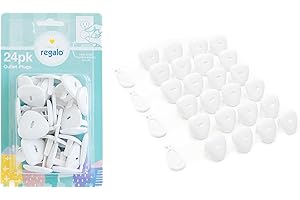 Safety Outlet Covers for Child Proofing - 24 Pack