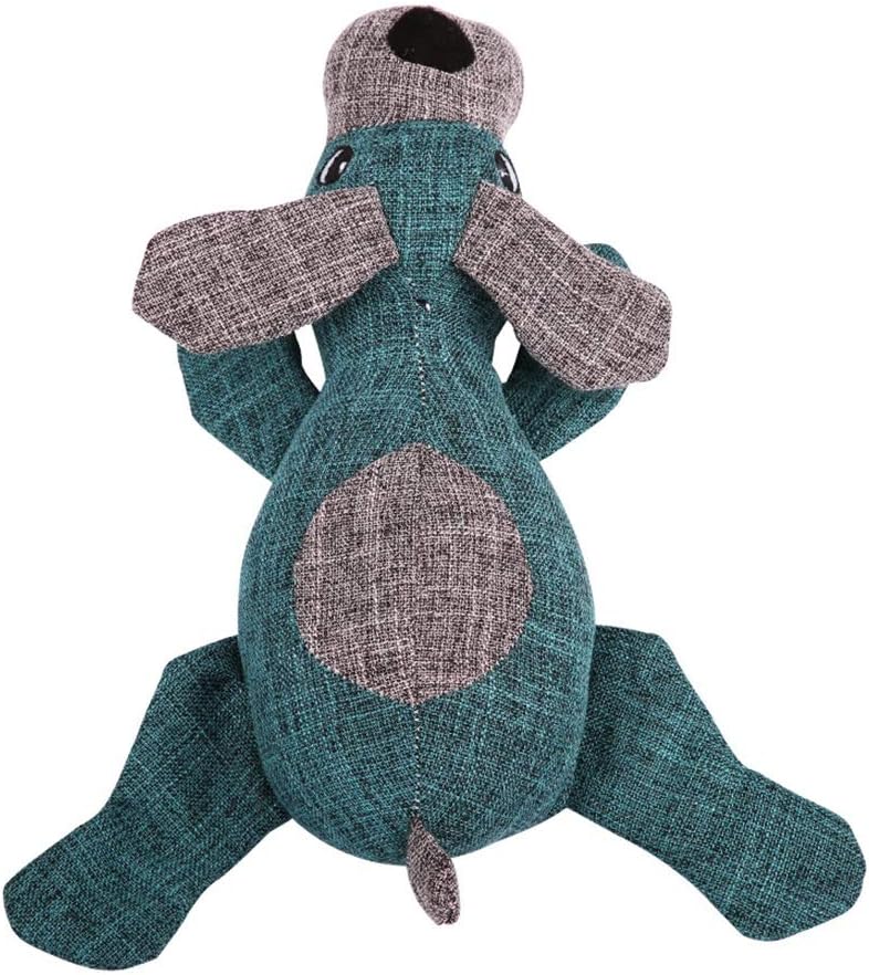 LOER Pet Toy Plush Molar Toy Rubber Rubber Molar Toy Simulation Vocal Plush Toy Molar PN-37 (Blue)