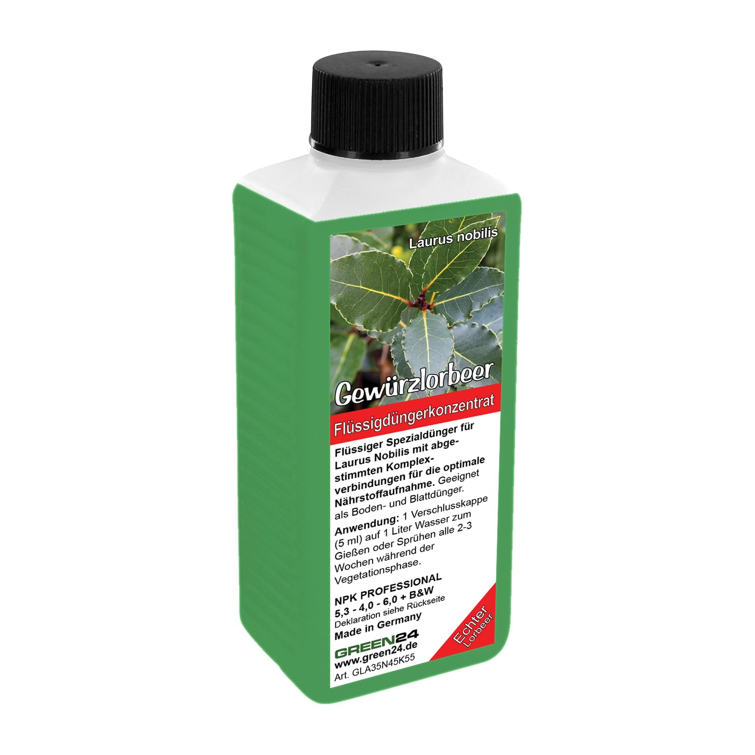 Gewrzlorbeer-Dnger fr Laurus nobilis  Optimale Pflege und Vitalitt fr  Ihren Echten Lorbeer NPK 250ml : Amazon.de: Garten