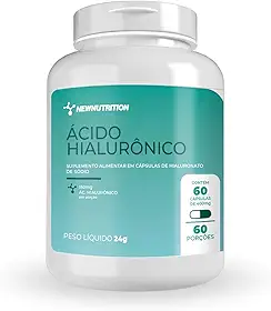 Ácido Hialurônico 150Mg - 60 Cápsulas, Newnutrition