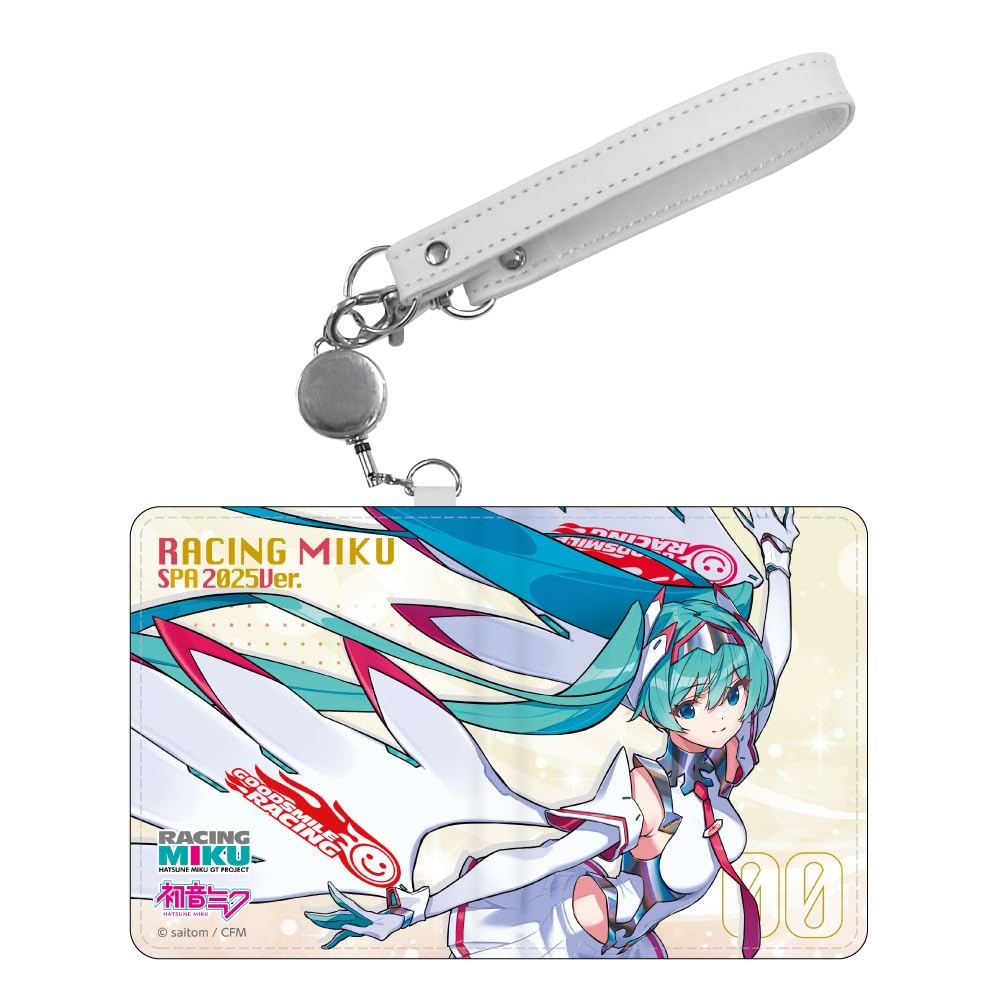 Amazon.co.jp: 初音ミク レーシングVer.SPA 2025応援Ver. パスケース