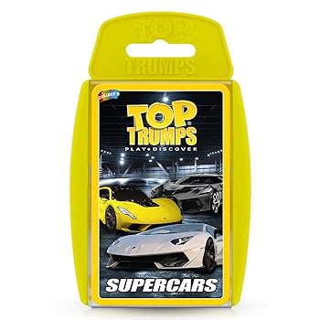 Top Trumps Supercars Classic Card Game