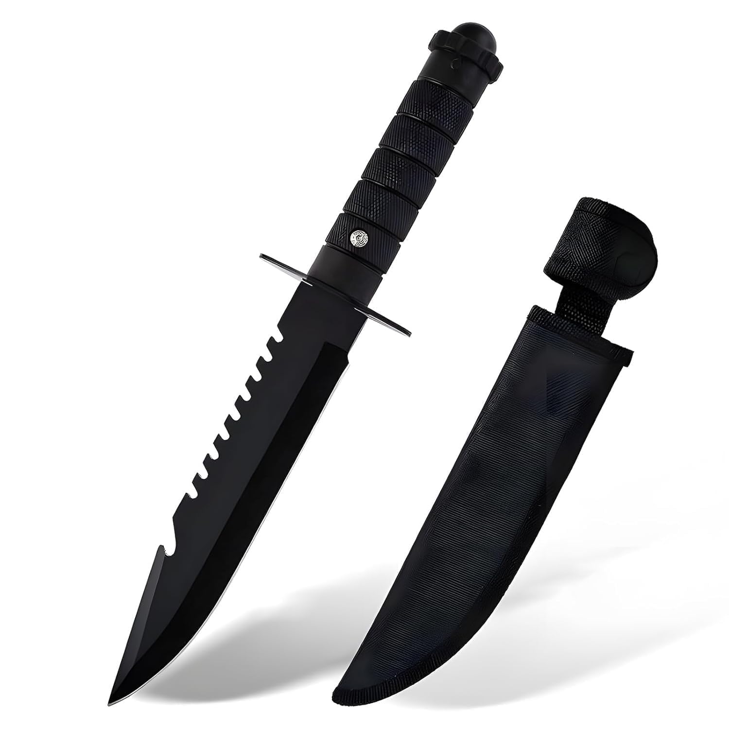 Tactical Style Utility Knife with Blade Cover & Non-Slip Handle | Portable Multi-Purpose Knife for Kitchen, Camping, Travel & Everyday Utility Use-image-48