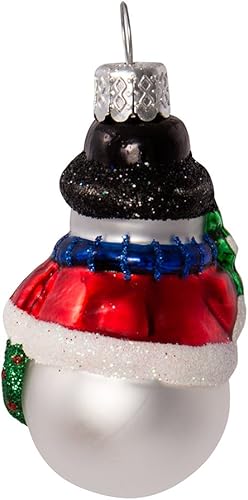 Miniatura 6 de Kurt Adler - Adorno de vidrio Primeros Años, 2.5 pulgadas, conjunto de 12 unidades.