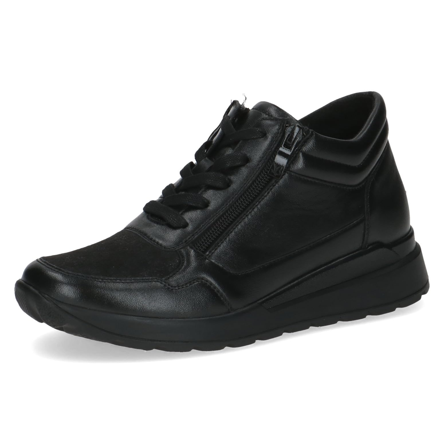 Caprice Comfort Damen Sneaker flach mit Reißverschluss Mehrweite H