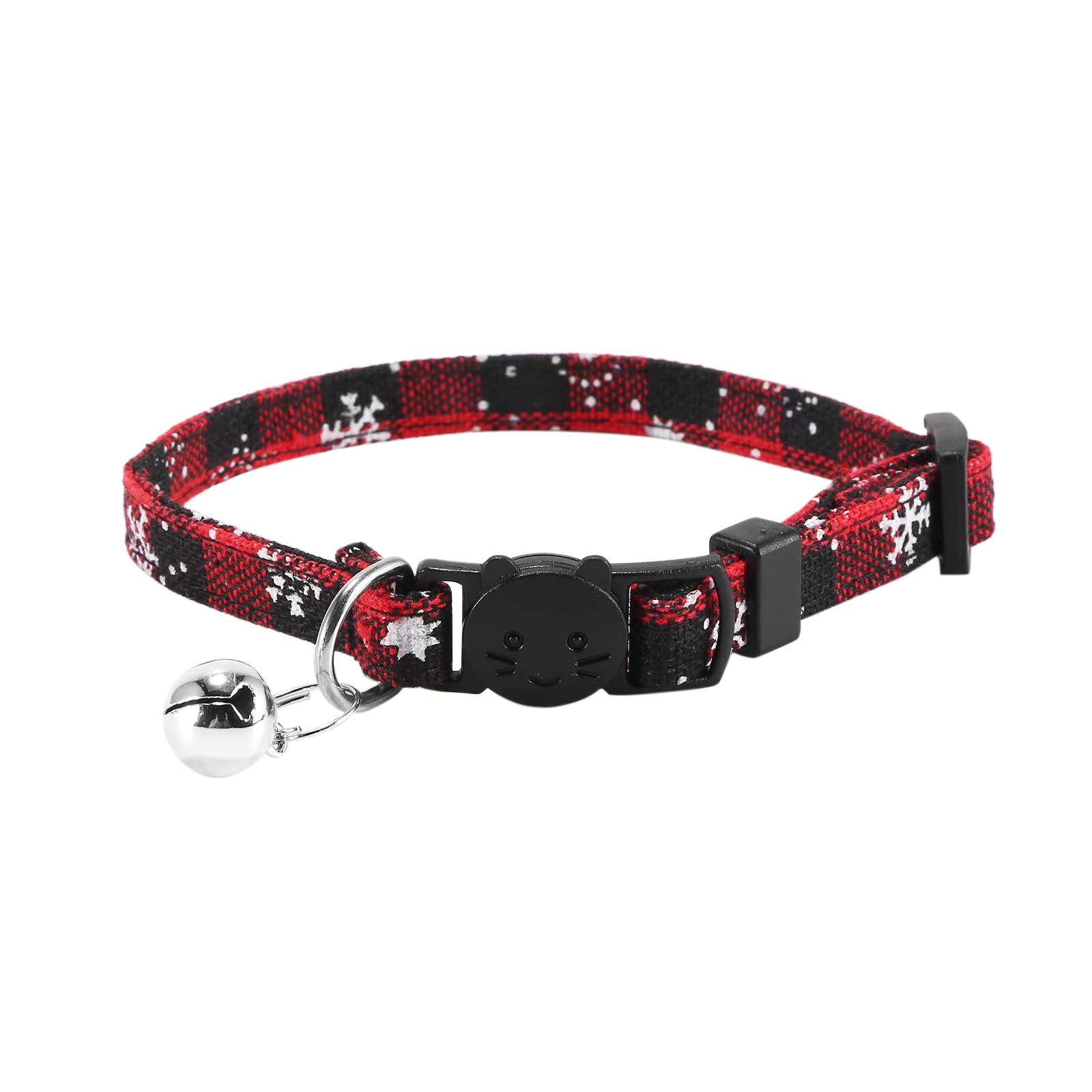 Lamphyface Halloween-Katzenhalsband – Mit Fliege & Glöckchen, Verstellbar 20–28 Cm, Sicherheitsverschluss