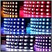 RGB Rock Lights, 4 Pods 144 LEDs SMD Chips Super Bright App Control Underglow Neon Light Exterior Chassis Wheel Well Glow Kit for Off Road Cars Trucks Jeep SUV UTV ATV RZR Golf Cart