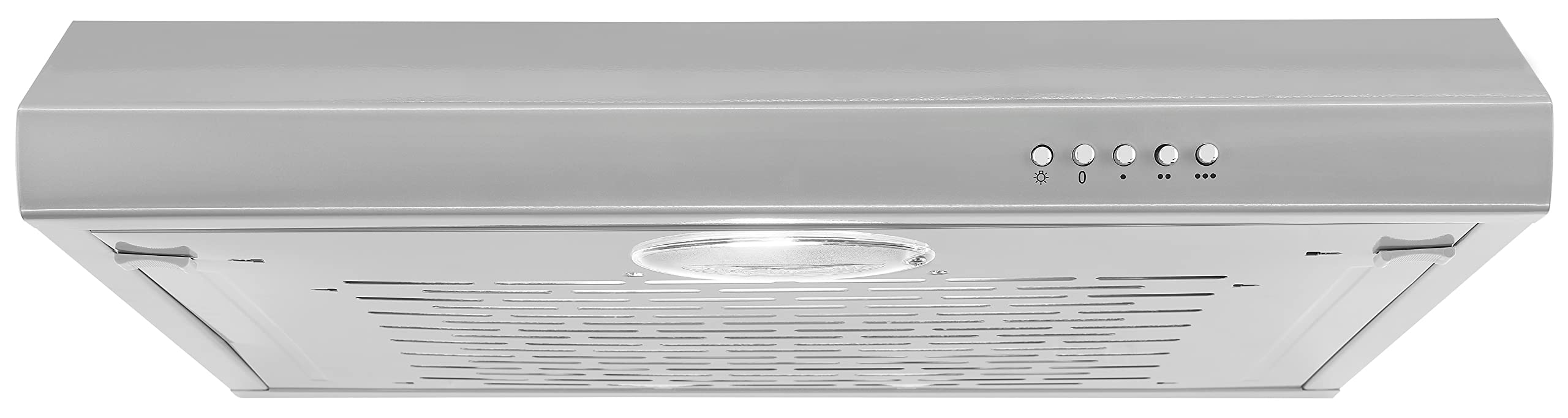Exquisit® Campana Extractora Cocina, 60Cm, Capacidad de Extracción máx 136 [M³/h], Material Acero Inox, Consumo 45 kWh/año, 4 Teclas de Función, 3 Niveles de Potencia, Rumorosidad 55 dB(A). | 3 niveles de potencia, iluminación LED eficiente, filtros metál