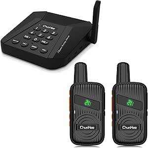 Amazon.com: ChunHee Intercoms Wireless for Home 21 Channels Portable ...