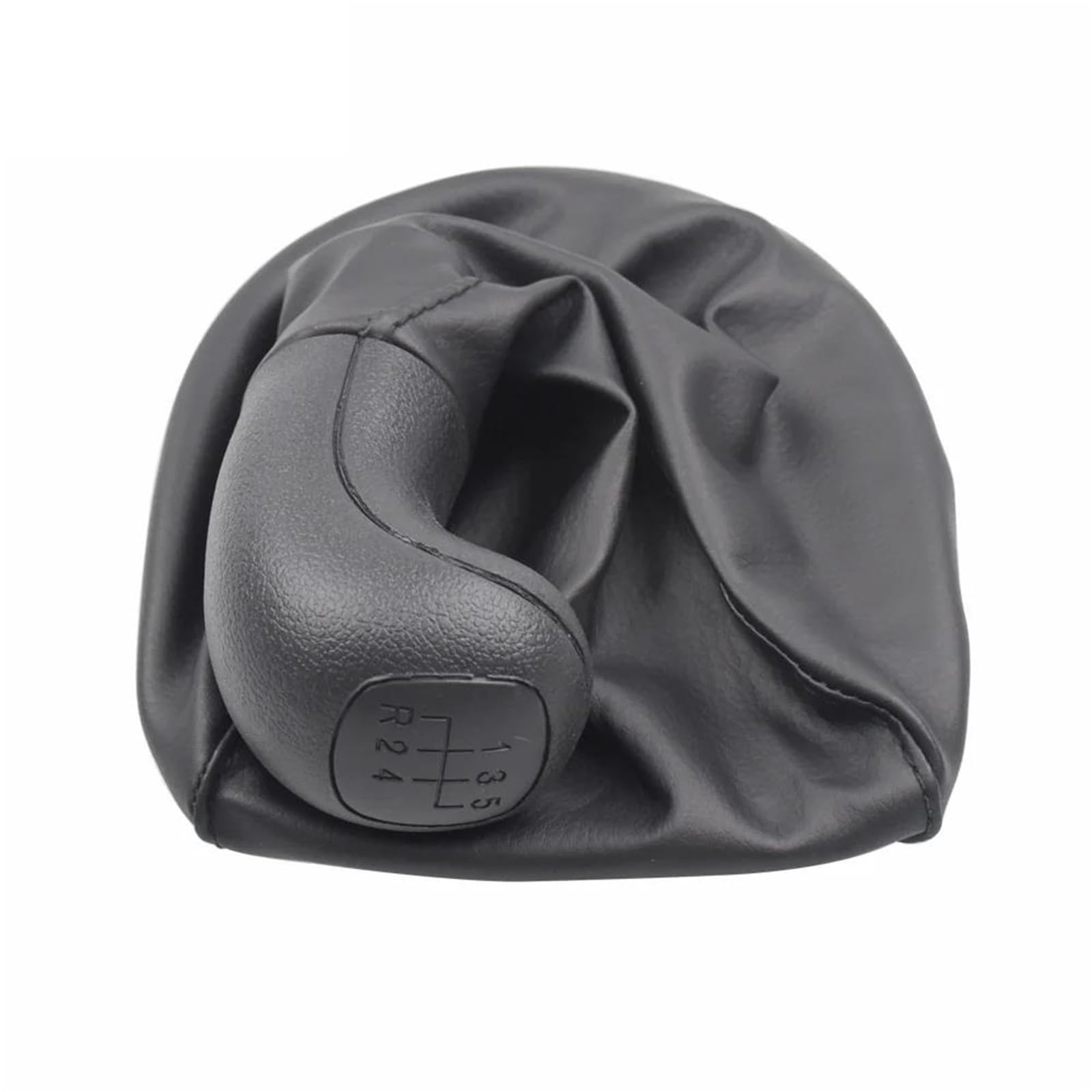 Qmtvfsrh One Color Car Gear Shift Knob For Benz For Vito W638 1996-2000 0002670010 Gear Shift Knob Gaiter Black Interio 5 Speed Boot Cover