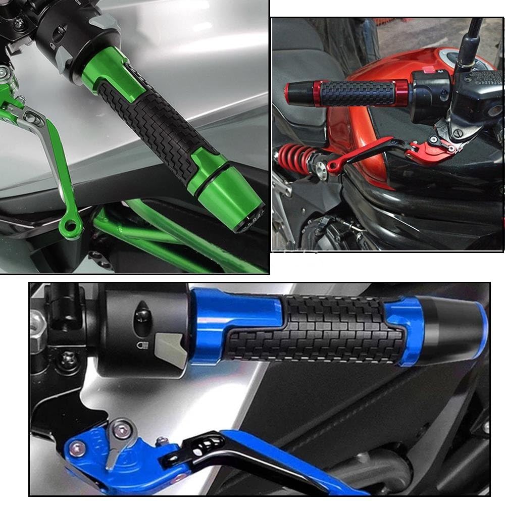 Levier Frein Moto pour Suzuki GSF1200 pour Bandit GSF 1200 1996-2000 Moto Leviers d'embrayage De Frein Réglables Poignées De Guidon Extrémités(17)