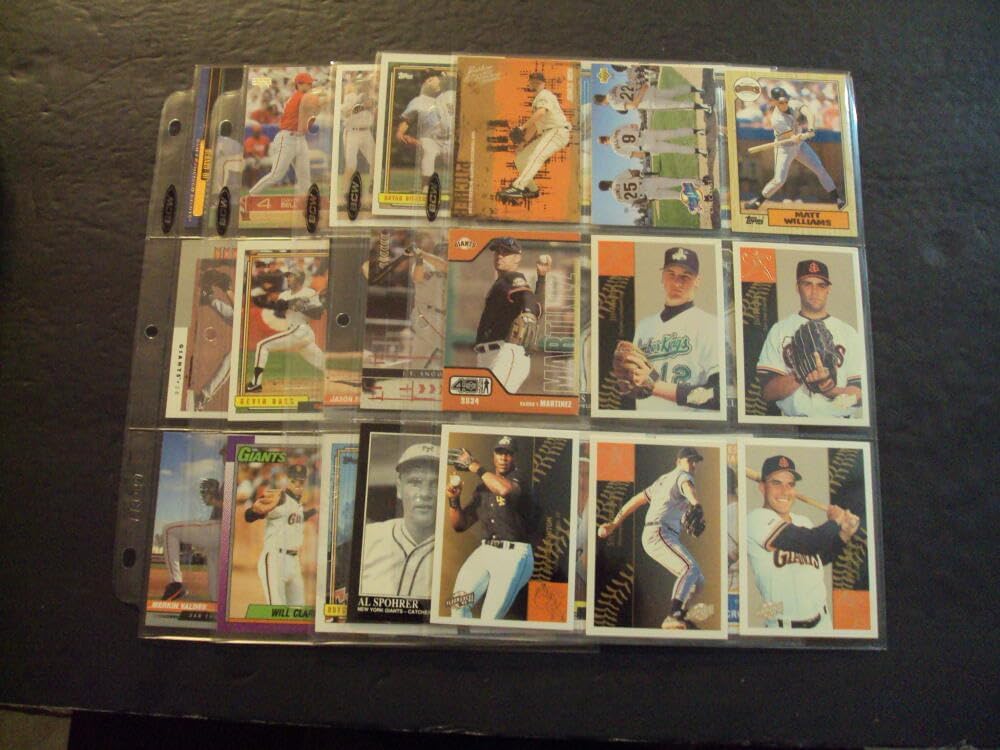 45 Assorted San Francisco Giants Baseball Cards