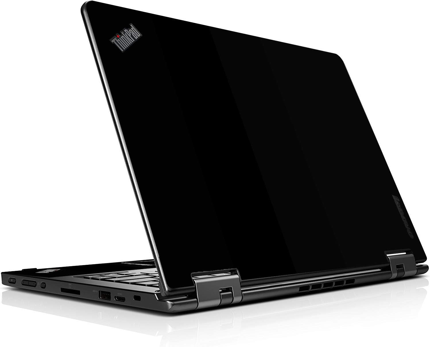 LidStyles Vinyl Protection Skin Kit Decal Sticker Compatible with Lenovo Thinkpad Yoga 12 Ultrabook (Chrome Red) image 4