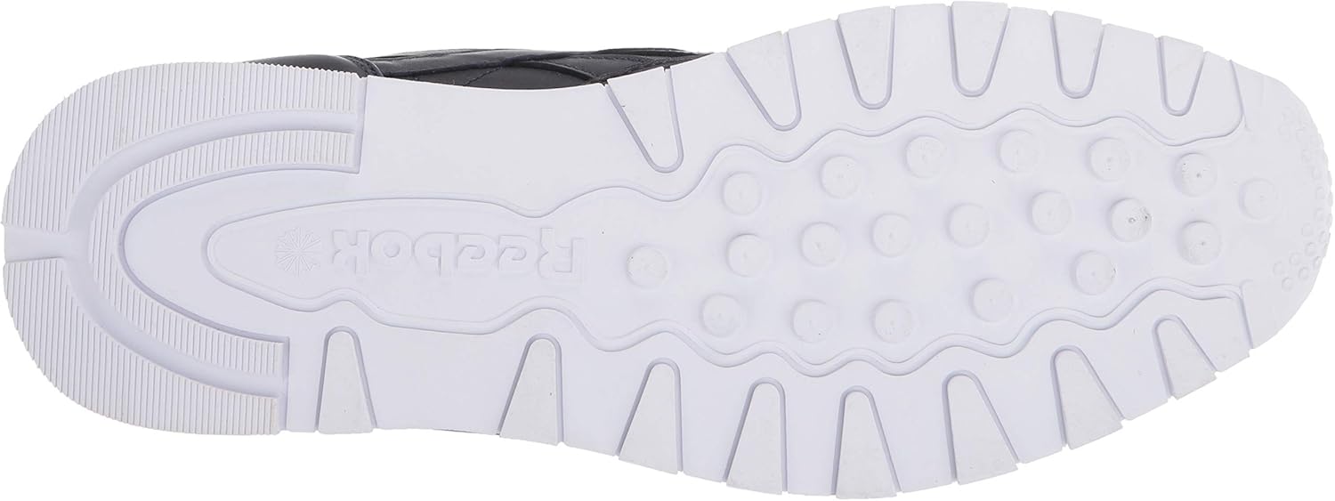 Reebok Unisex-Adult Classic Leather Sneaker 5 Women/3.5 Men Vector Navy/White/Vector Red