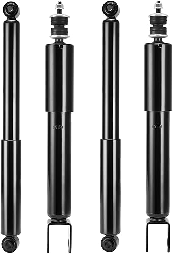 AUTOSAVER88 Par de amortiguadores traseros y delanteros completos compatibles con Chevrolet Suburban 1500Tahoe 2000-2006, GMC YukonXL 1500 2000-2006