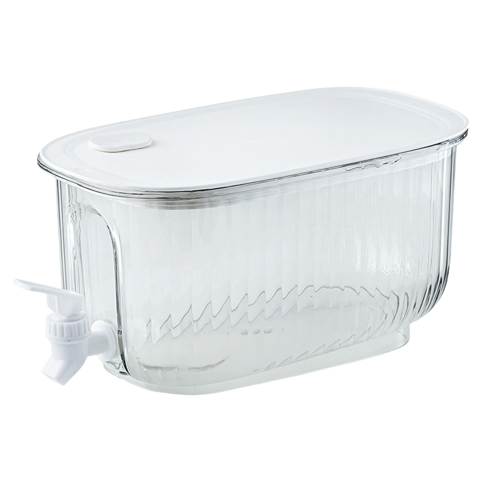 Elnwnnkc Whitening1 Easy To Use 4L Capacity Drink Dispenser For Home Or Outdoor Event Refrigerator Cold Kettle Leak Proof Beverage Container Cold Kettle