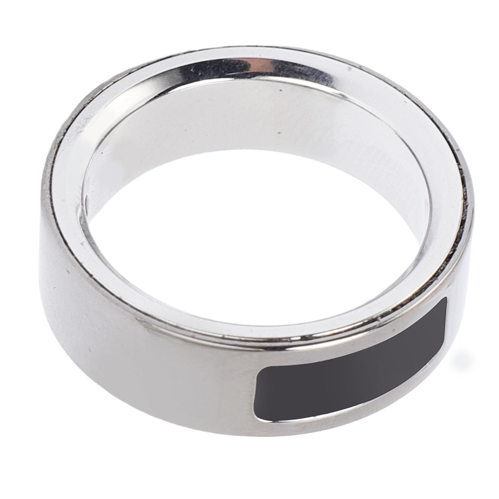 VGEBY Smart Ring Touch Screen Fitness Tracker con Display del Tempo di Conteggio dei Passi Multifunzionale Impermeabile IP68 per Nuoto, Doccia, Snorkeling