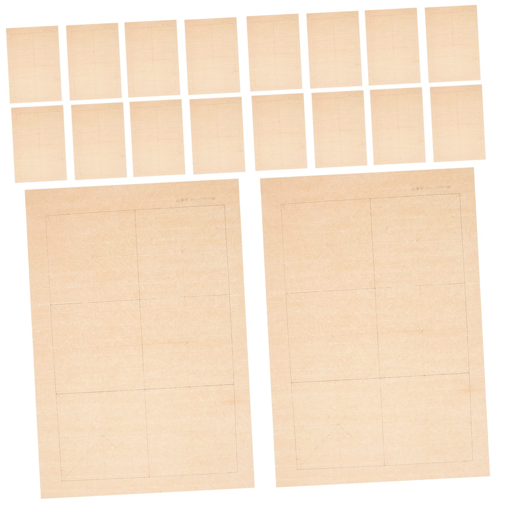 VILLCASE Kalligrafiepapier – 100 Blatt Reispapier, 33 X 23 Cm, Für Chinesische Schrift & Tusche