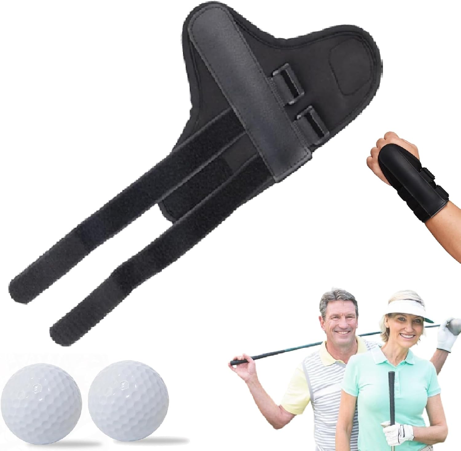 MGSTN Golf Swing Alignment Brace 2.0, Golf Wrist Hinge