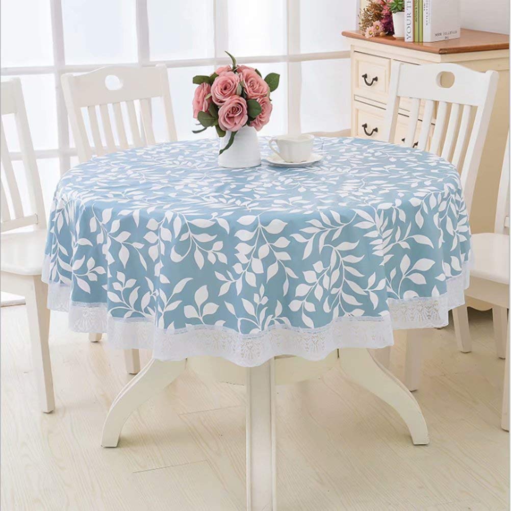 Nappe de table anti-gouttes et huile-preuve en vinyle lavable Z-one pour simplifier l'entretien