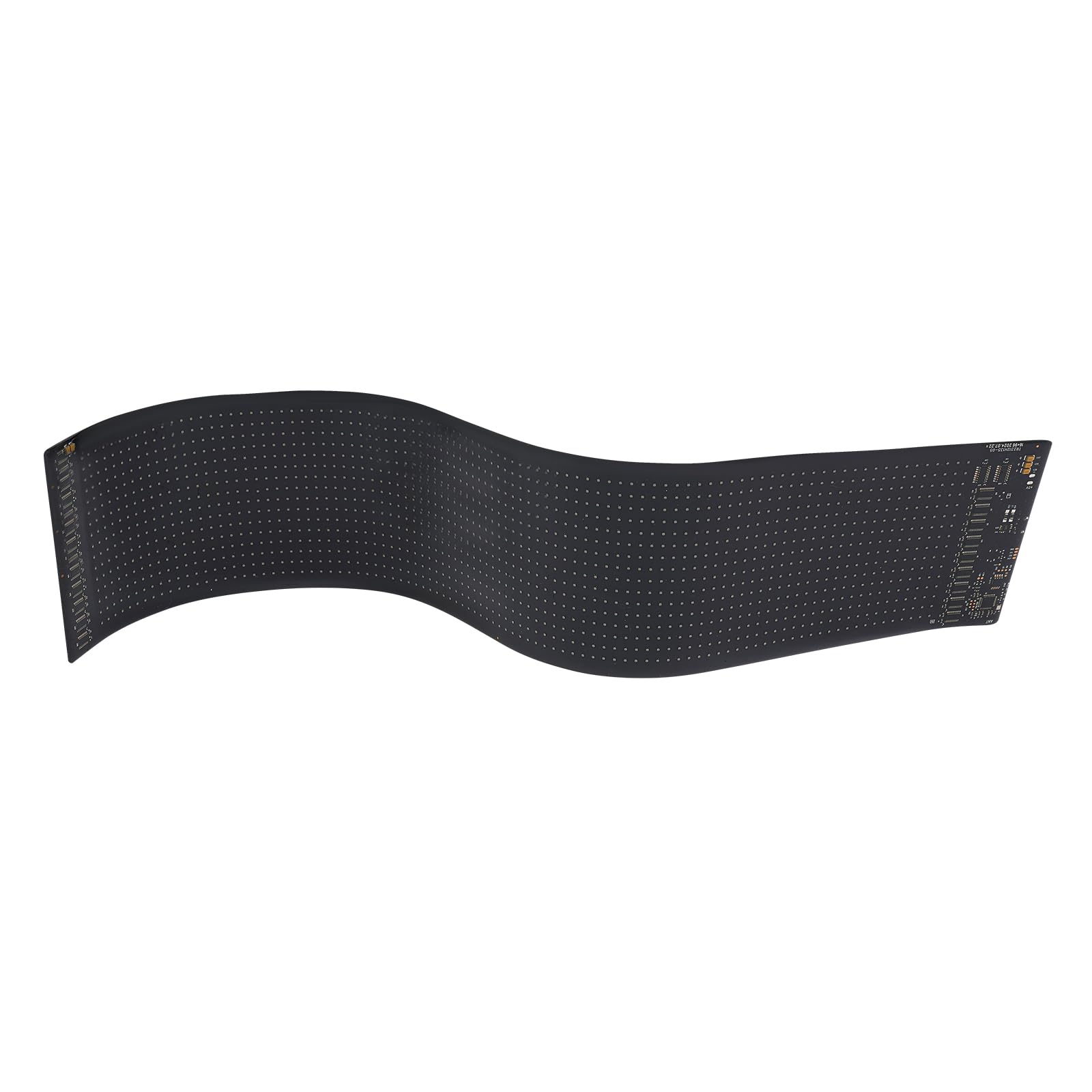 Pantalla LED flexible, tablero de exhibición LED, cartel publicitario personalizable con control de aplicaciones, tablero flexible portátil con pantalla RGB para escaparates, bares y eventos