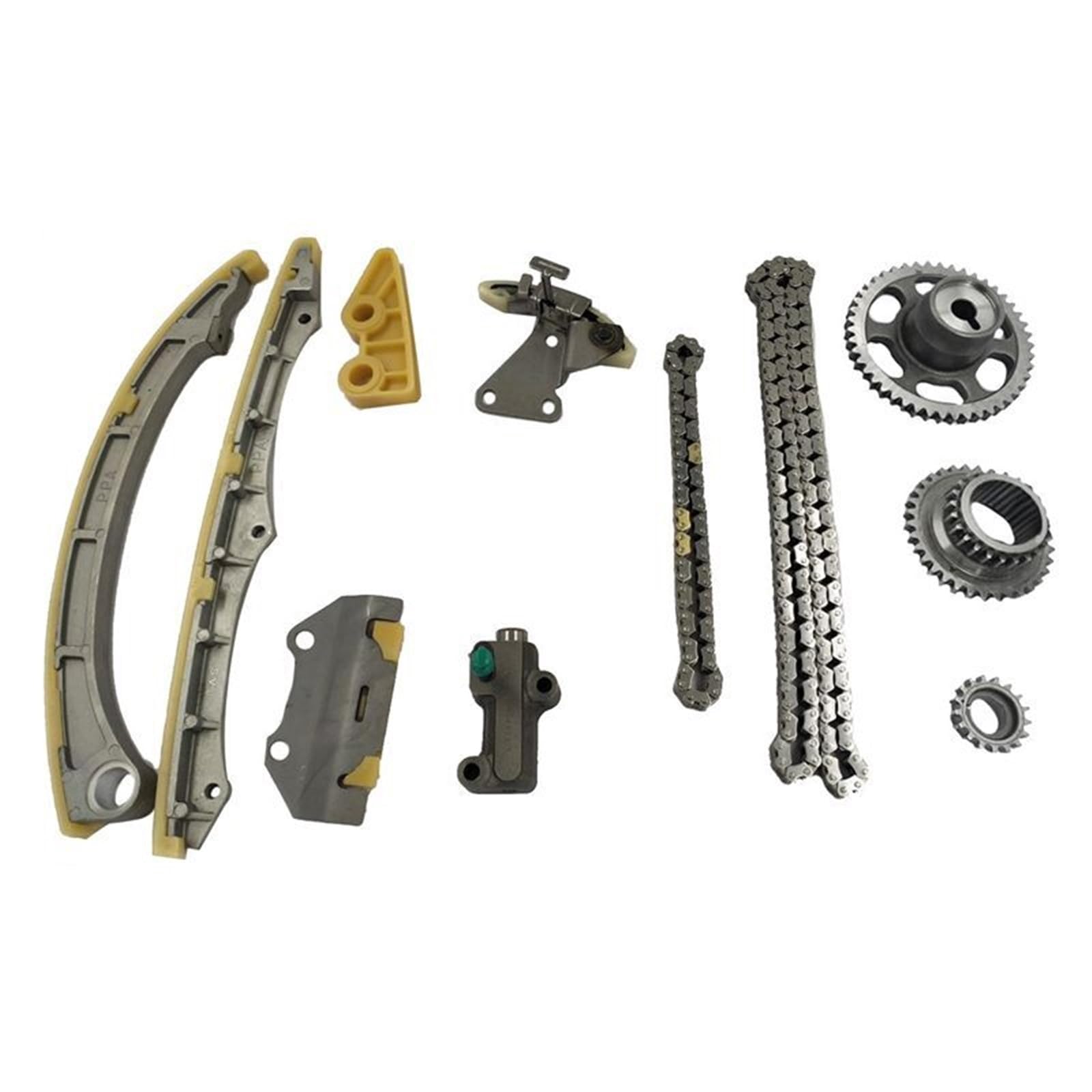 catena pompa olio Adatto per Adatto per Acura CR-V 2002-2011 Guida Tendicatena 14510-PNA-003 A01 11 Pz Kit di Riparazione Catena di Distribuzione catena pompa olio motore
