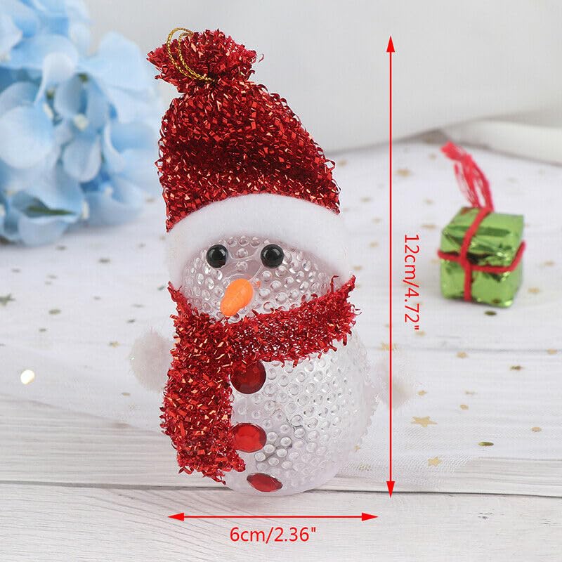 Image of Snowman With Light Christmas Decoration | Items for Home & Office | Festive Hangings, Foam Ornaments | PoPo Toys 