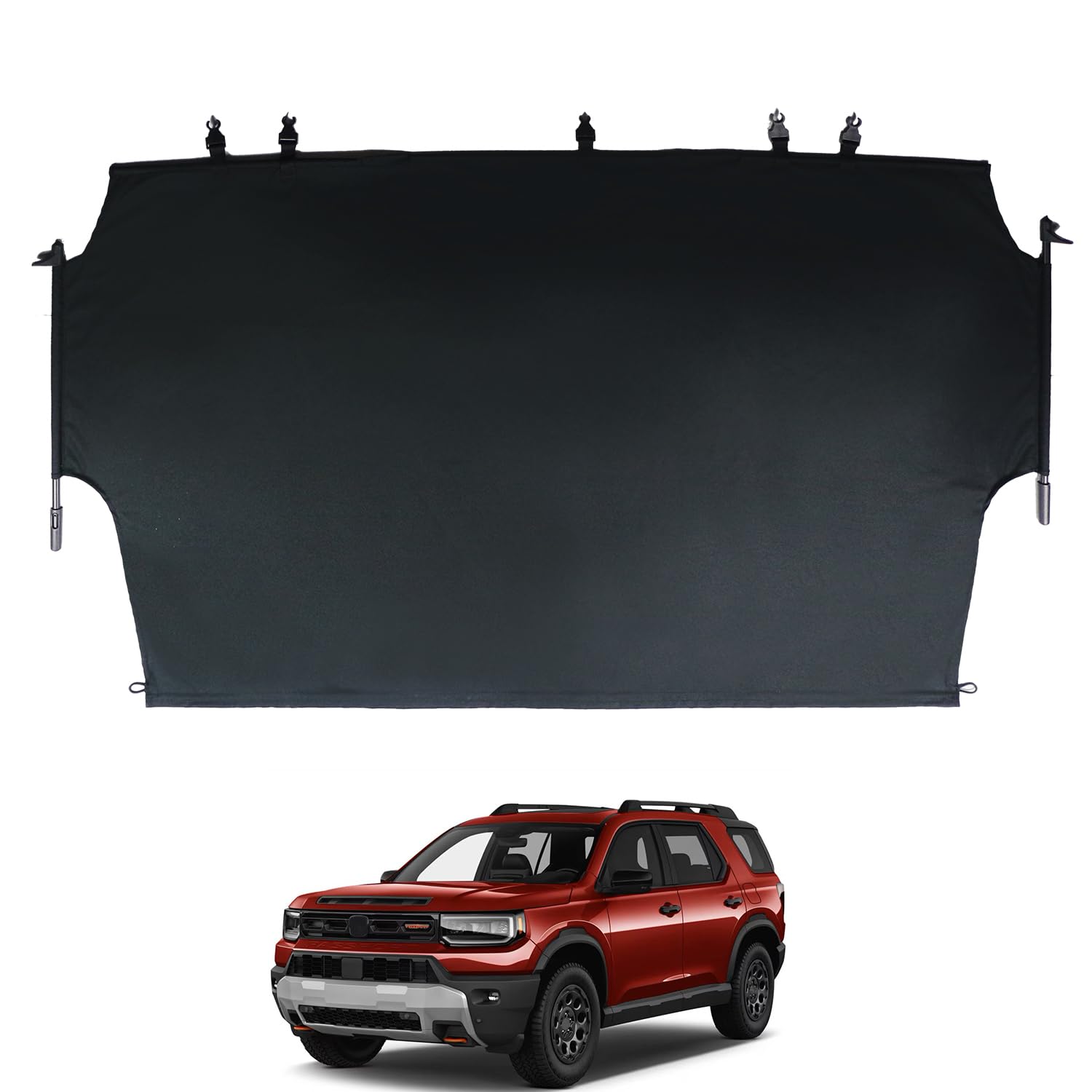Genuine Honda 2026 Passport Black Cargo Cover (08U35-3BM-110) - OEM