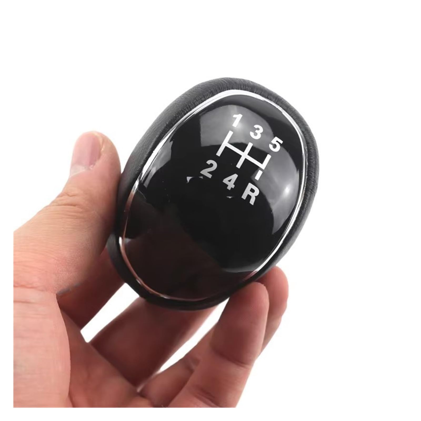 Tpsobru 5-Speed Shift Gear Lever Knob Oem 1798600 For S-Max For C-Max For Kuga For Galaxy For Mondeo 4 Mk4 For Transit 5/6 Gear Shift Knob Lever Stick Head Car Gear Shift Cover(5-Speed)