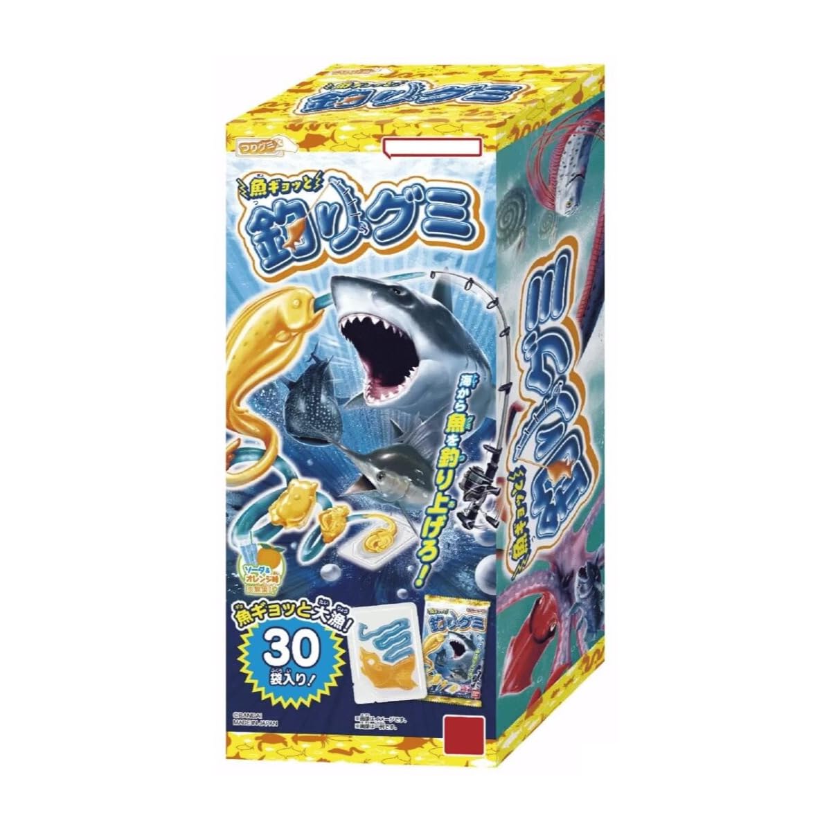 Amazon.co.jp: 釣りグミ 魚ギョッと大漁 30袋入り ドキドキスポット