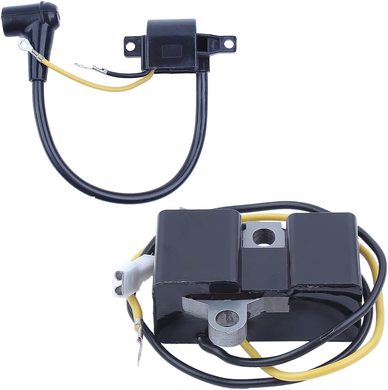 Ignition Coil Module Kit for Husqvarna 266XP 266SE 51 55 61 66 162 266 Jonsered 630 670 Chainsaw 501546201 501517201 501516201 501617201