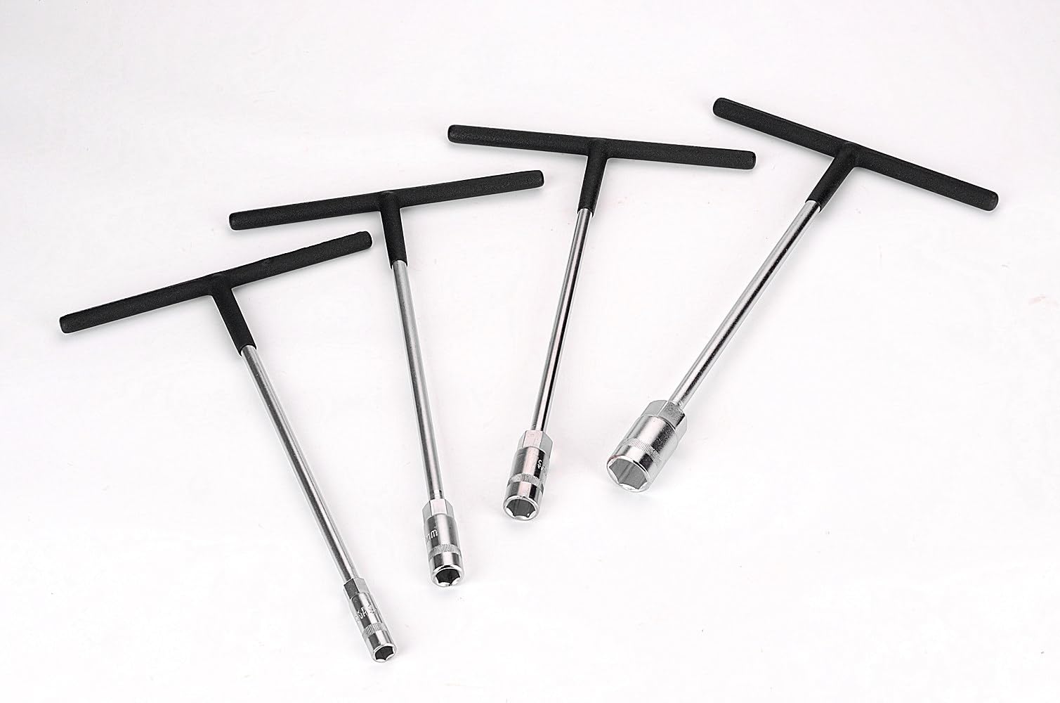 FLZOSPER Metrischer Steckschlüssel 17 Mm – T-Griff, Gummiert, Aus Chrom-Vanadium-Stahl