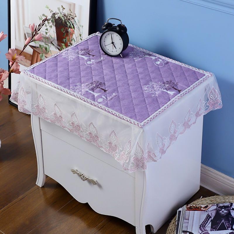 Housse de table de chevet anti-rayures : finie la poussière sur vos meubles