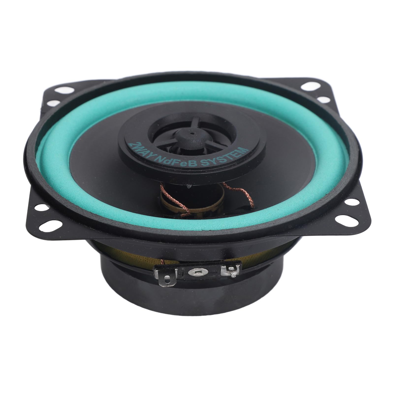 Haut-parleur Coaxial Voiture 4 Ohms - Sensibilité 90 DB, Tweeter à Dôme, 50W - Son équilibré, Installation Facile - 7