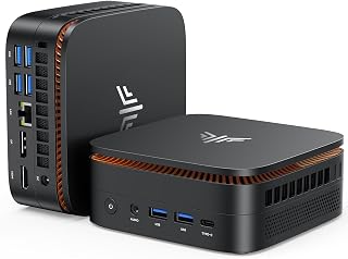 KAMRUI Pinova P1 미니 PC, AMD Ryzen 3250U (최대 3.5GHz), 8GB DDR4 RAM 256GB M.2 SSD, 미니 데스크탑 컴퓨터 지원 트리플 4K 디스플레이, Wi-Fi, 비즈니스, 사무실, 가정용 이더넷