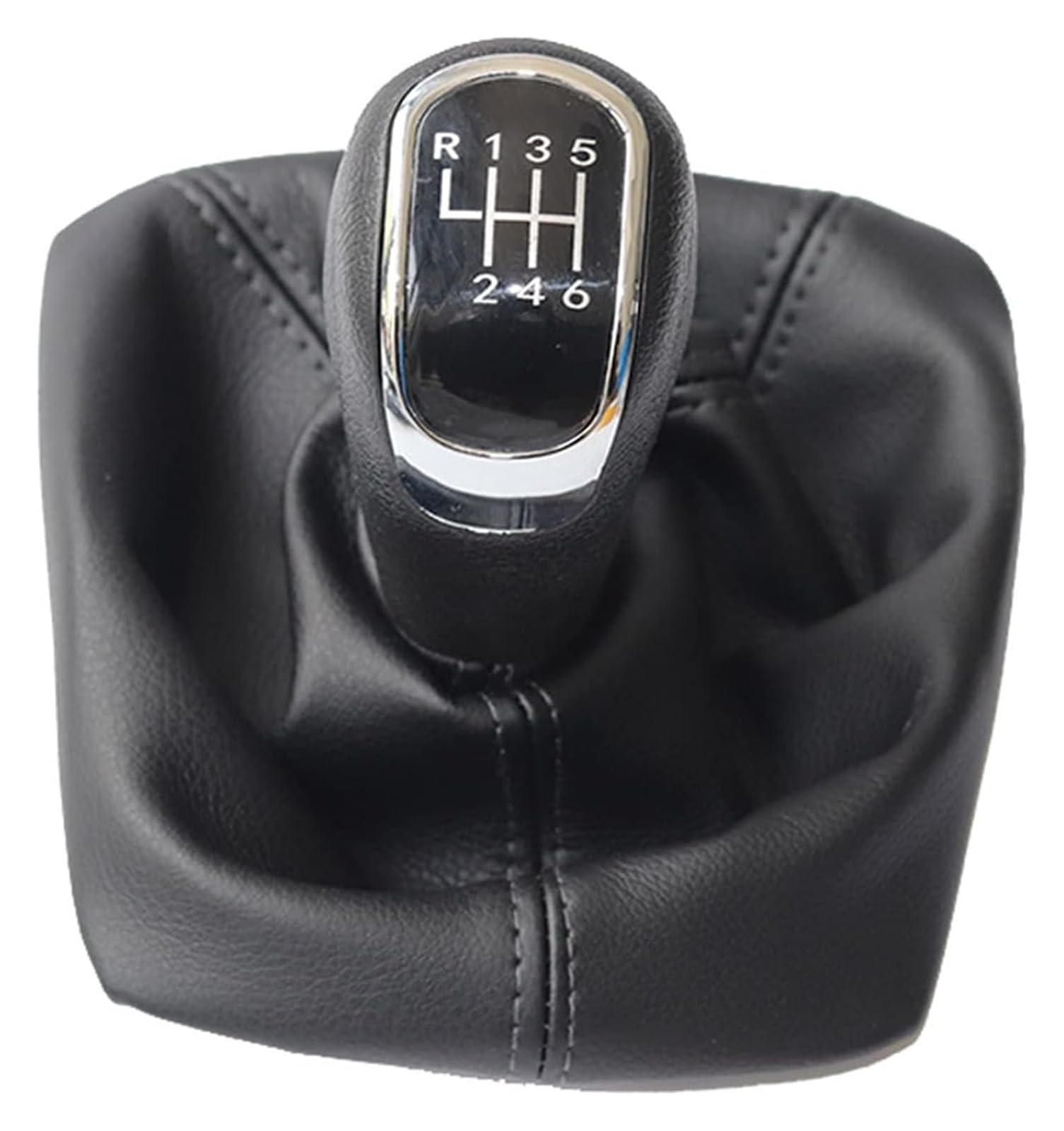 Gangxiao 6 Speed Set Car Shift Gear Knob For Skoda For Octavia A5 A6 2004-2012 Car 5 6 Speed Transmission Gear Shift Knob Lever Stick Head Grip Gaitor