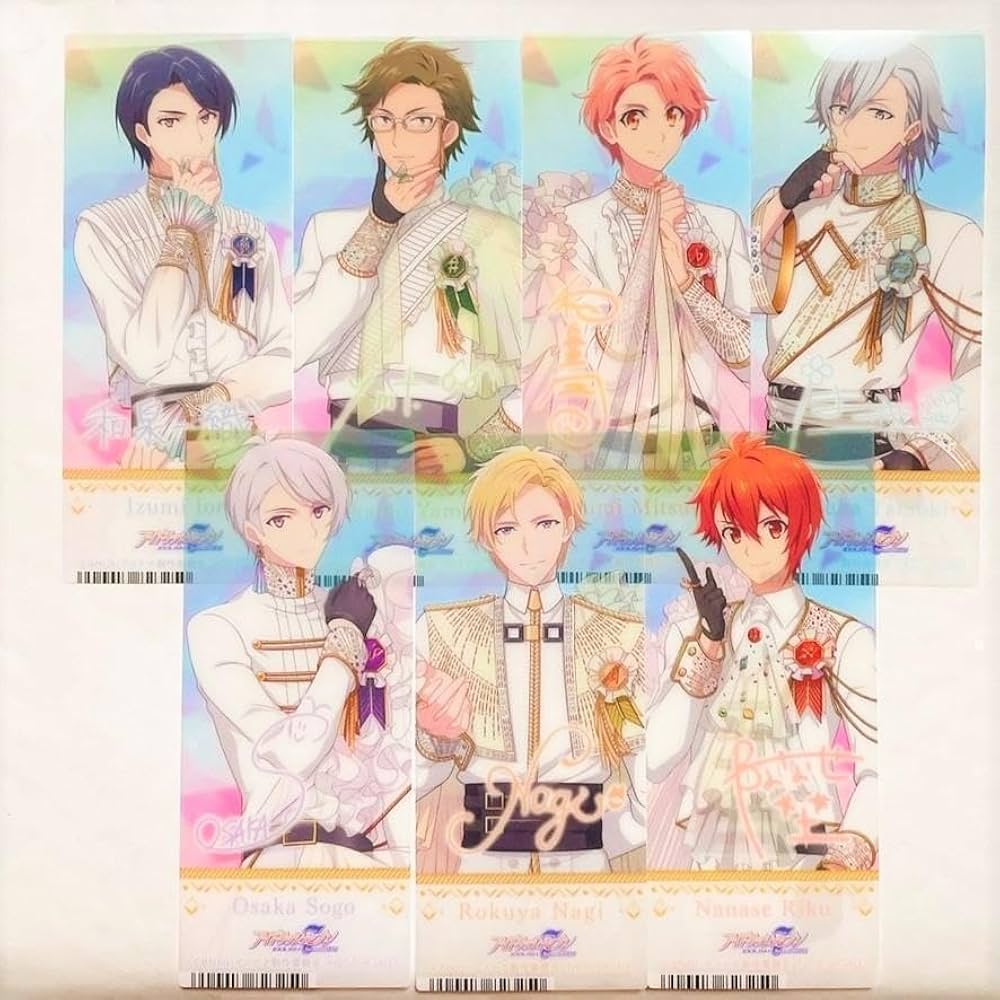 アイナナ 4周年 フェア特典 ポストカード クリアしおり