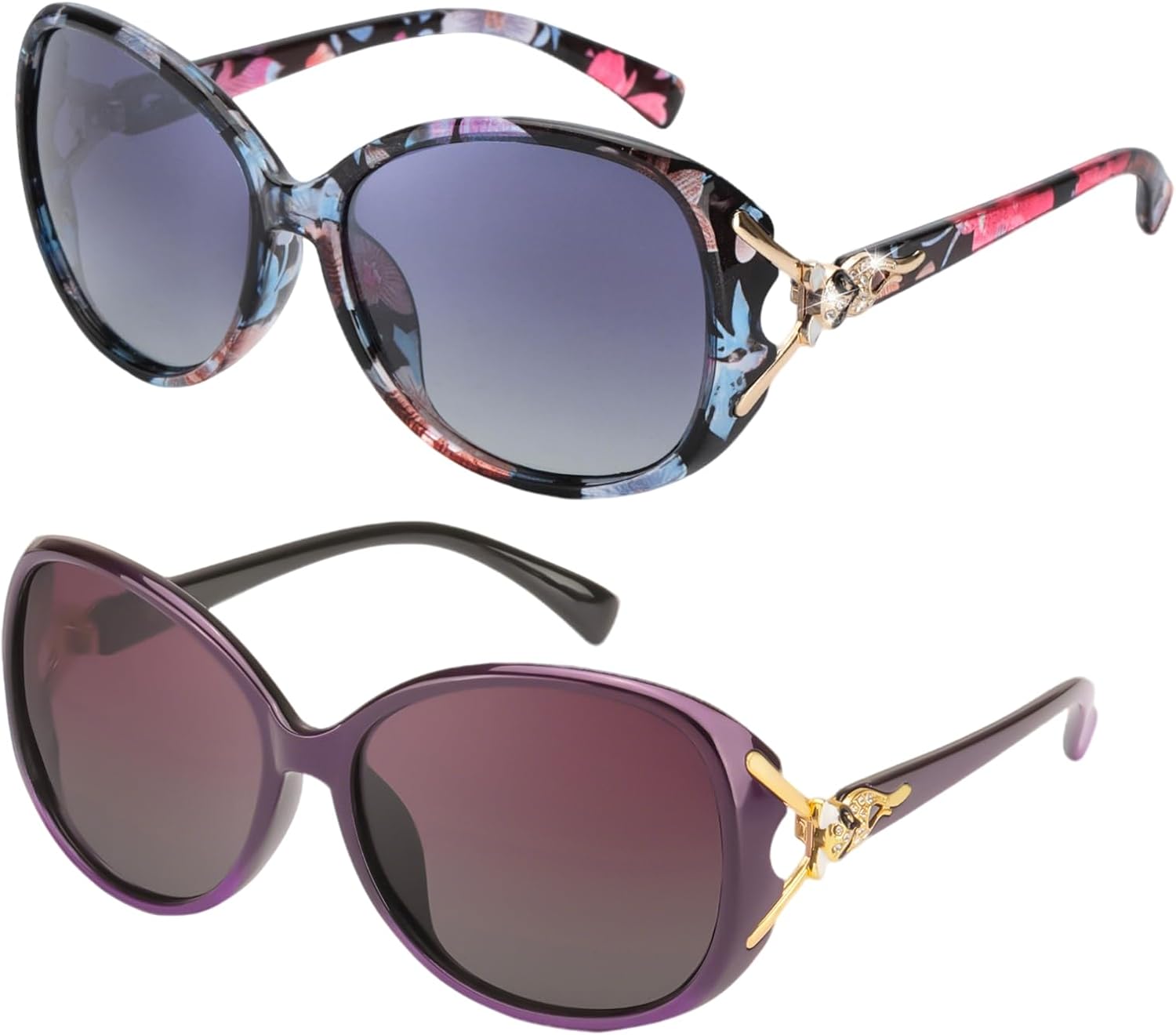 FIMILU Sunglasses for Women Trendy Polarized Sunglasses Oversized Big Sun Glasses Ladies Shades UV Protection