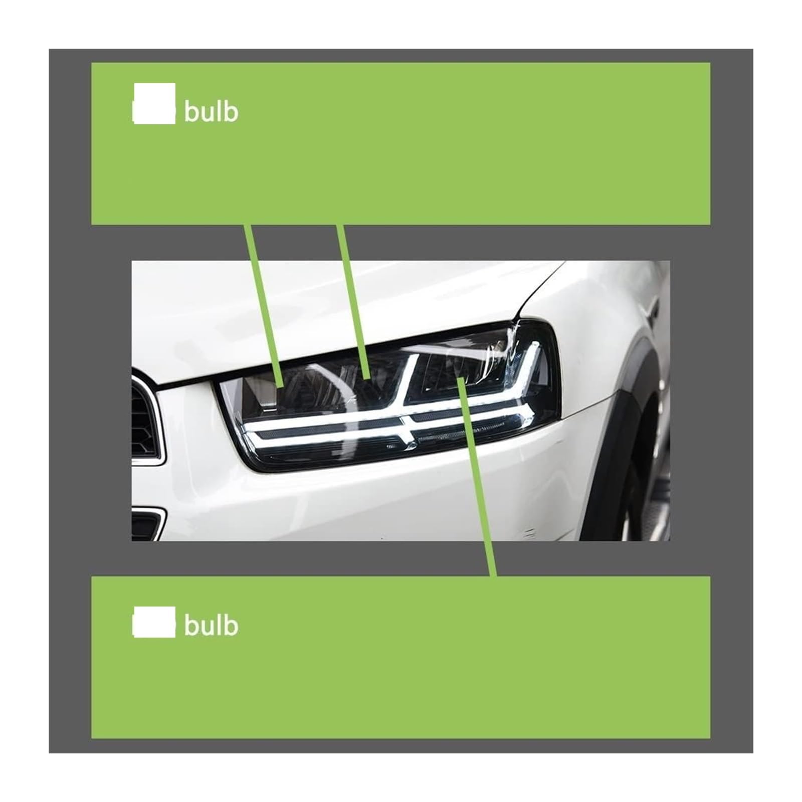 Ciloc Para Captiva 2011-2018 Luces Coche Faro Lámpara Cabeza Drl Lente Proyector Lámparas Delanteras Automotrices Luz Intermitente Retrovisor Lateral