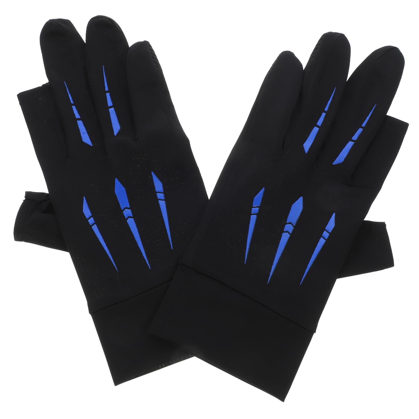 YARNOW Guanti Di Protezione Solare Guanti Fitness Guanti Da Equitazione Protettivi Guanti Da Equitazione Resistenti All'usura Comodi Guanti Da Equitazione Silicone Antiscivolo Blue