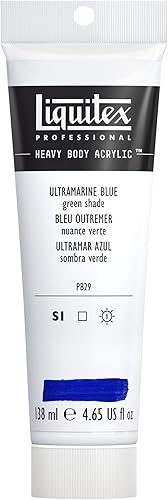 Vista 50 de Liquitex Pintura acrílica profesional de alto espesor, envase de 473 ml, tono carmesí alizarina permanente