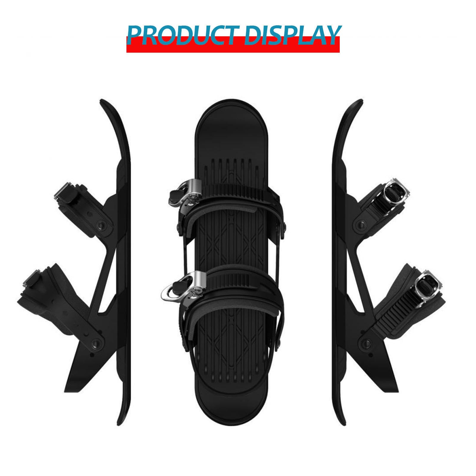 Mini Pattini da Sci Corti per Neve, Mini Pattini da Sci Corti Regolabili, Pattini da Neve Corti Snowblade Skiboard per Sport Invernali Attrezzatura da Sci