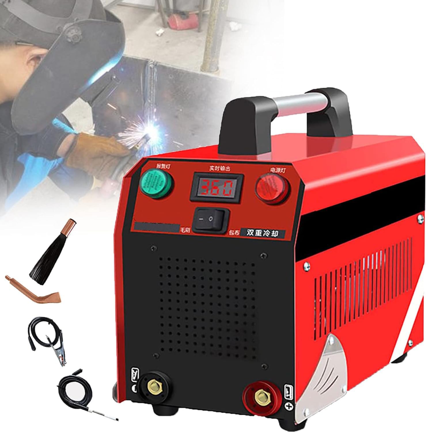 Macchina per la Pulizia delle saldature, pulitore per Punti di Saldatura, processore di cordoni di Saldatura per Saldatura Saldatura ad Arco Metallico Saldatura Laser