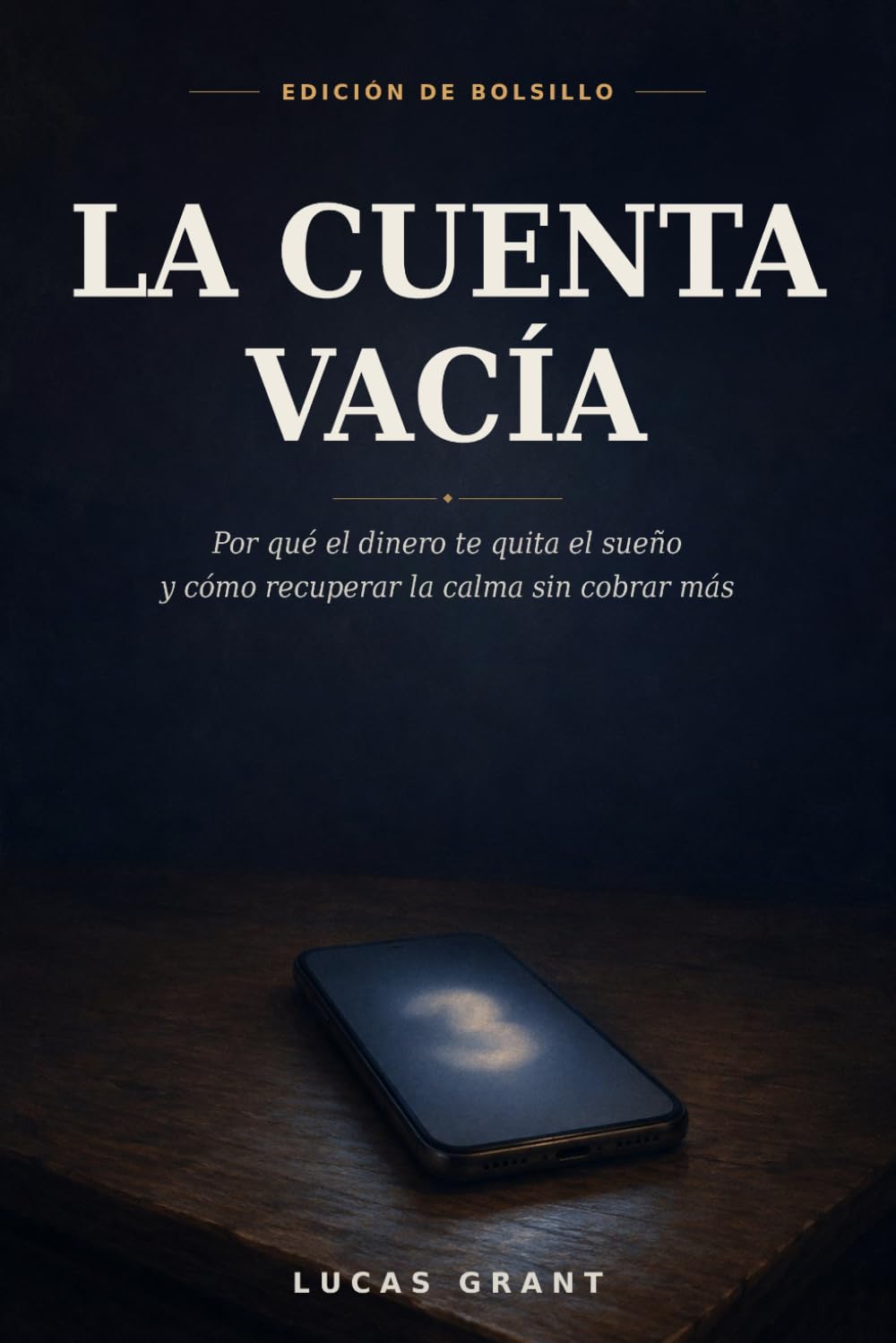 La Cuenta Vacía: Por qué el Dinero te Quita el Sueño y Cómo Recuperar la Calma sin Cobrar Más (Edición de bolsillo)
