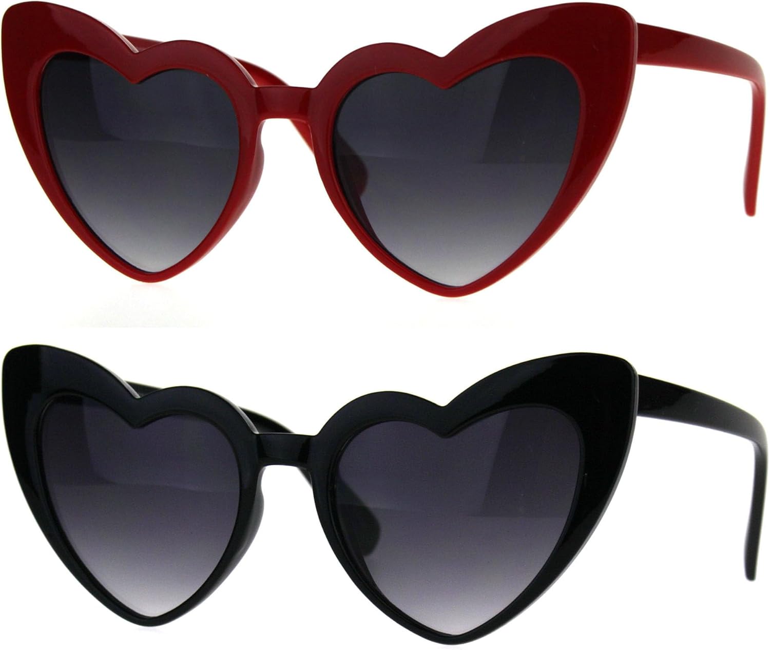 Lunettes De Soleil Œil De Chat En Peluche - Accessoire Déguisement Hippie Et Fête - Fun Et Coloré - Plusieurs Tailles