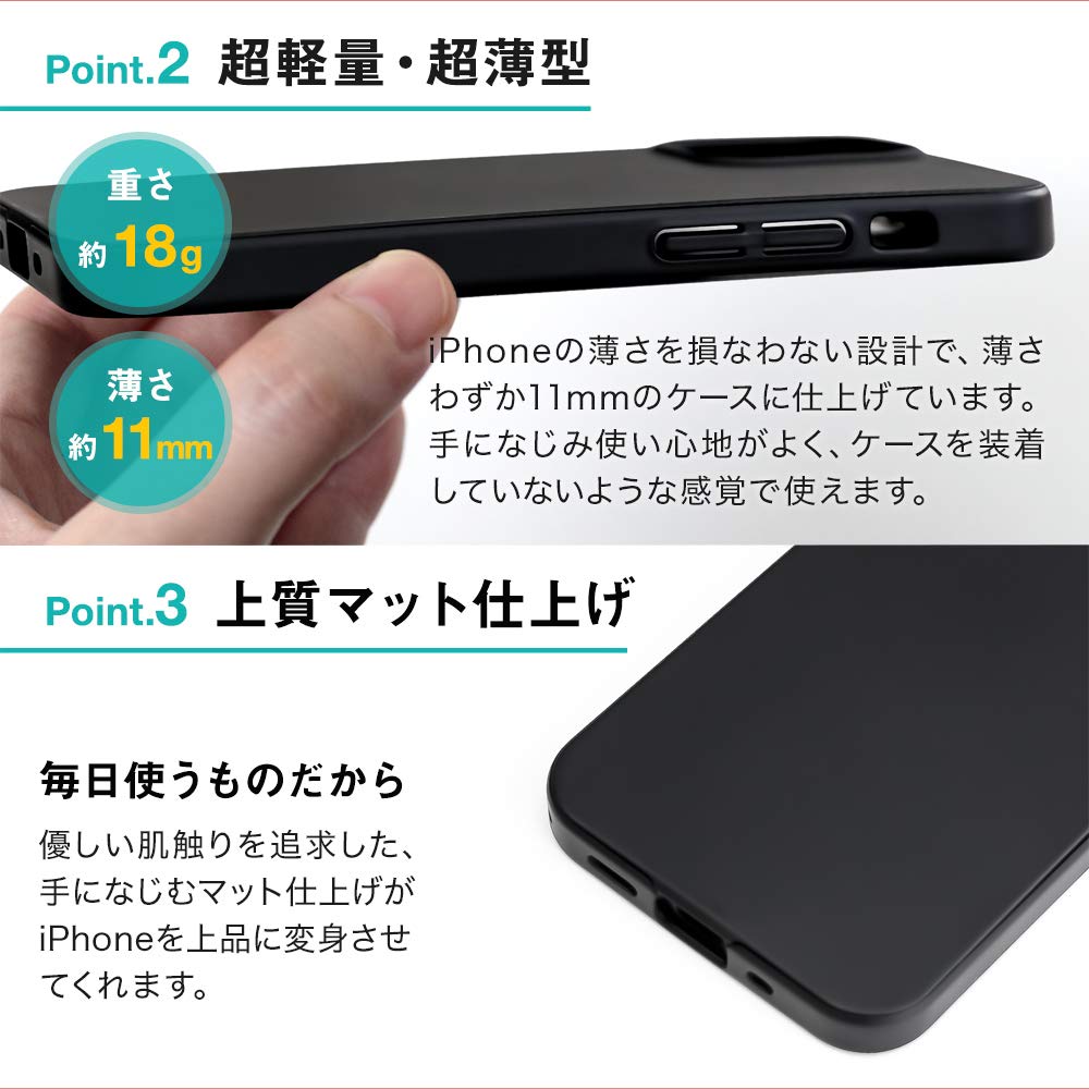 Amazon.co.jp: オウルテック iPhone 12 mini用 360°包み込んでキズから