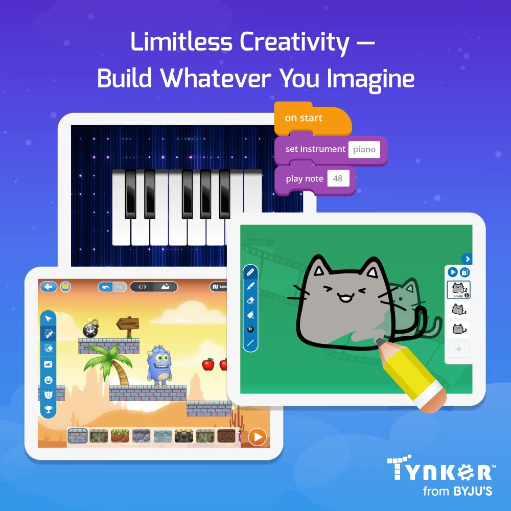 Amazon.com: Tynker - Coding Educational Program for Students - Access all  of Tynker - 12 Month Subscription - Online Learning - Self-Paced - Ages  5-18 - All Coding Levels, Online Coding Games - Children and Teens : Toys &  Games