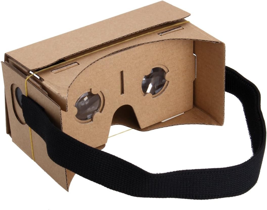 DIY Google Cardboard 3D Glass VR Virtual Reality Headset For iPhone 5S 6S Samsung S7 with NFC and Head-strap