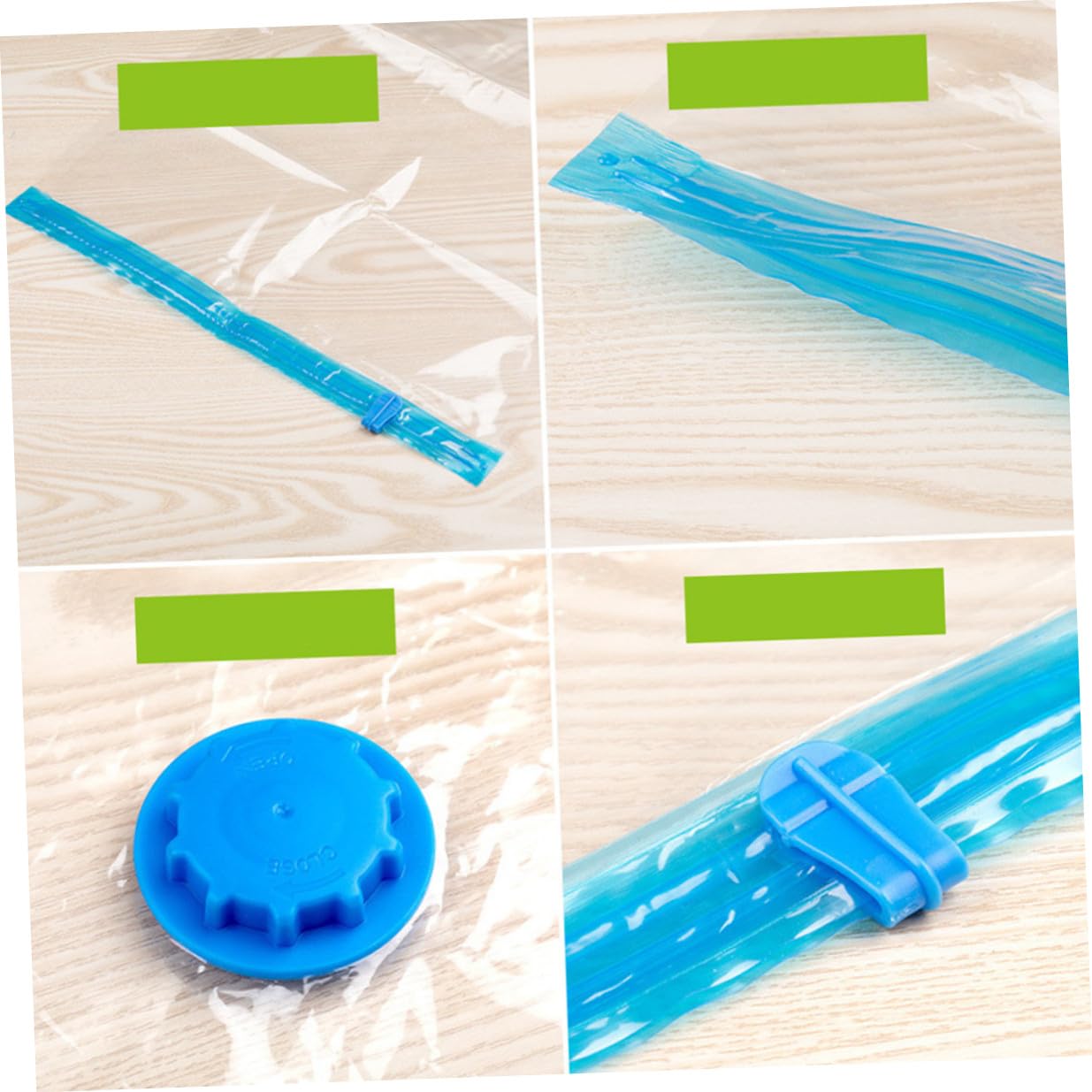 VICASKY 10stücke Vakuumkompressionsbeutel Platzsparend Faltbar Für Kleidung Organizer Luftdichter Aufbewahrungsbeutel Kleiderbeutel Vakuumbeutel