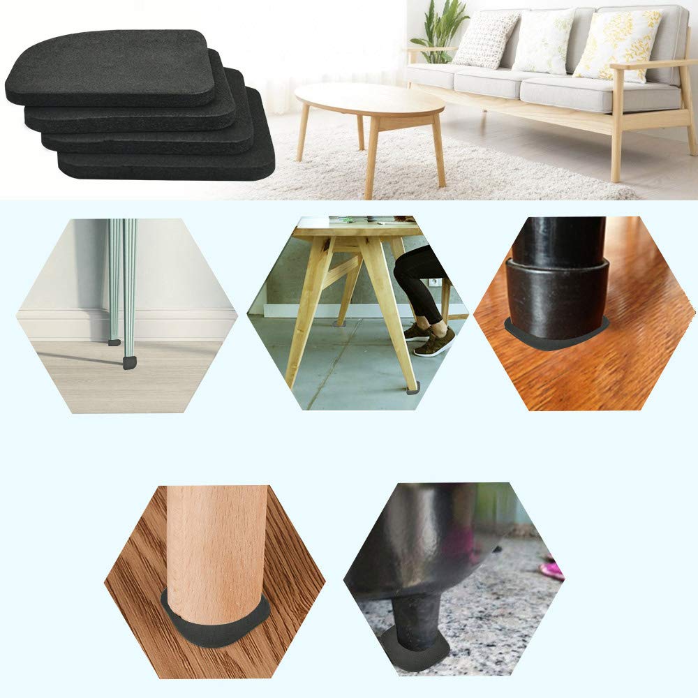 4Pcs Anti Slip Silent Furniture Foot Pads Universal Anti Vibration Feet Pads Washing Machine Refrigerator Moisture-proof Mats - View #8